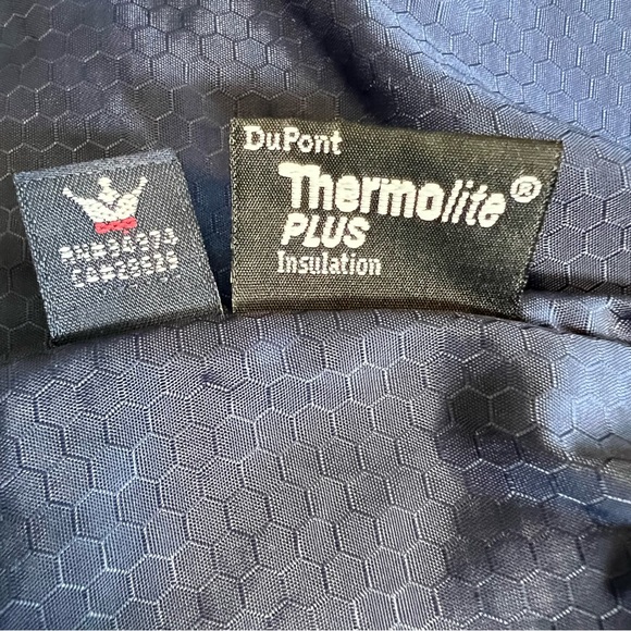 🎉HP🎉 NEW NWT NOS Vintage Stussy Thermolite Jacket Long Parka Full Zip SIZE XS - Picture 14 of 16